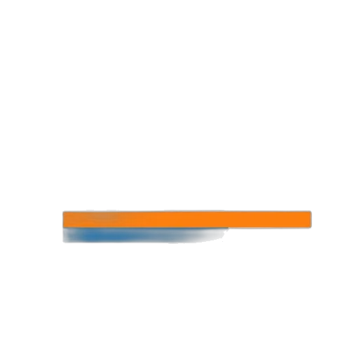 staff, 3d render, pixel art, blue transparent PNG cut-out