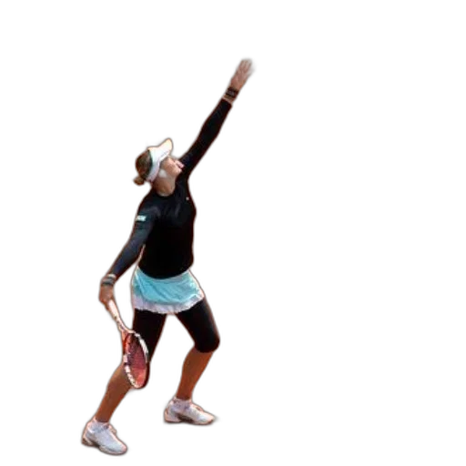 staff, 3d render, female, tennis transparent PNG cut-out