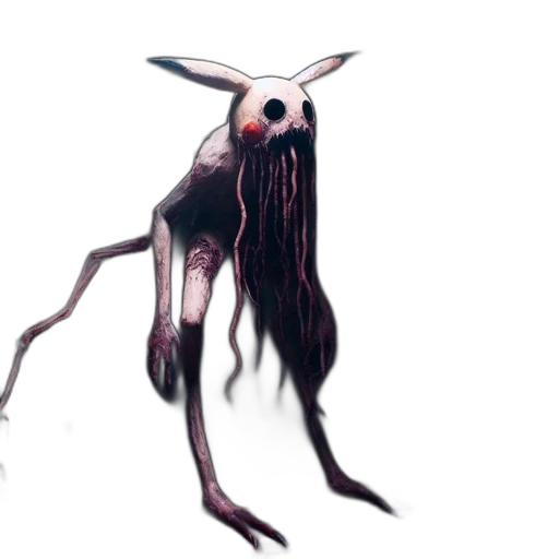creature, animal, mask, hair transparent PNG cut-out