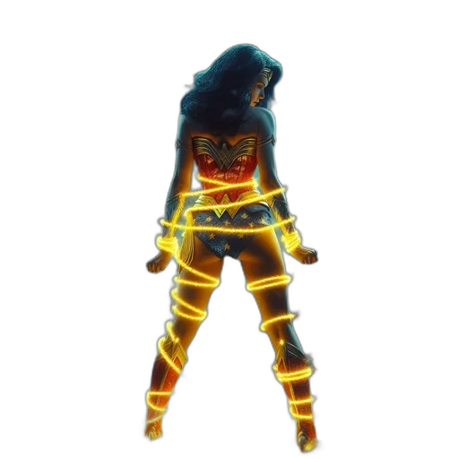 jacket, staff, dress, hair transparent PNG cut-out