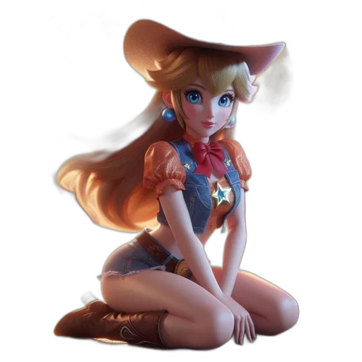 dress, hat, crown, weapon transparent PNG cut-out