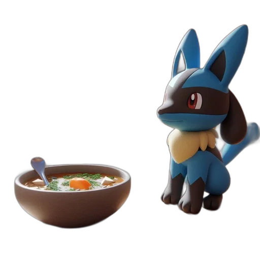 food, creature, animal, 3d render transparent PNG cut-out
