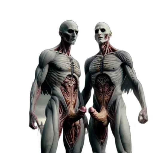 creature, concept art, 3d render, photorealistic transparent PNG cut-out