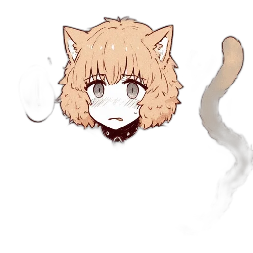 staff, mask, creature, hair transparent PNG cut-out