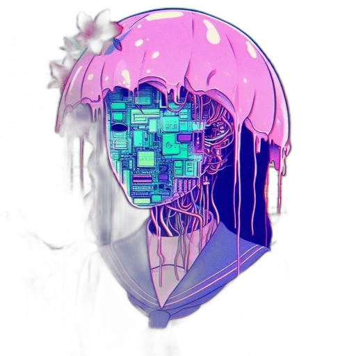 robot, mask, face, crown transparent PNG cut-out
