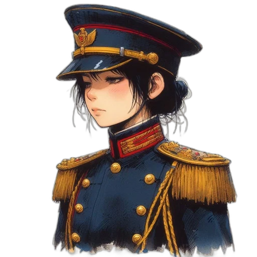 staff, hat, crown, face transparent PNG cut-out