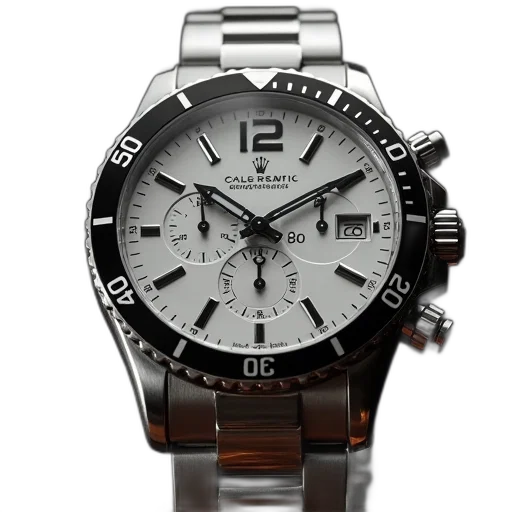 analog, silver, wrist, watch transparent PNG cut-out