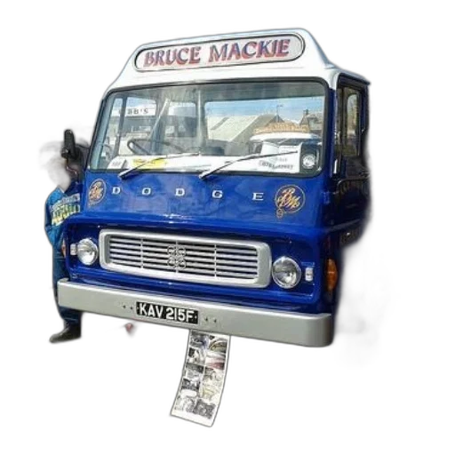 blue, dodge, truck, name transparent PNG cut-out