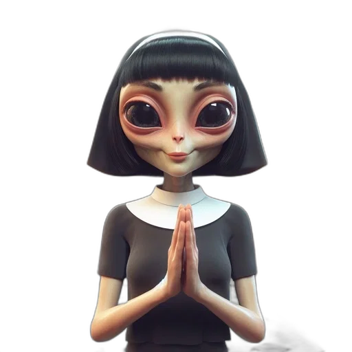 staff, 3d render, concept art, cartoon transparent PNG cut-out