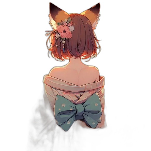 mask, dress, staff, creature transparent PNG cut-out