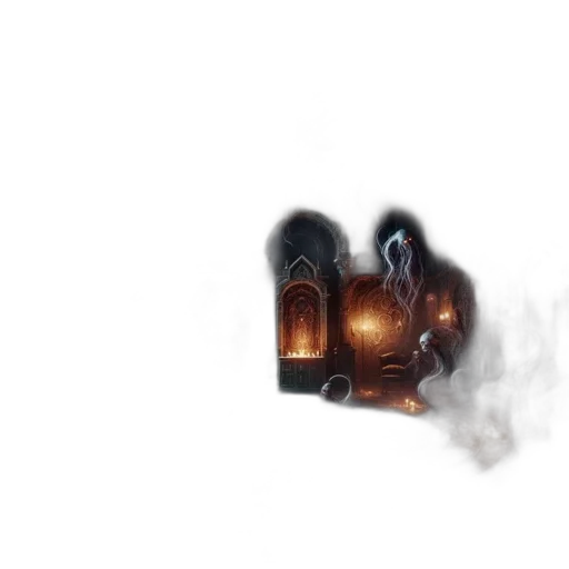weapon, mask, dragon, crown transparent PNG cut-out