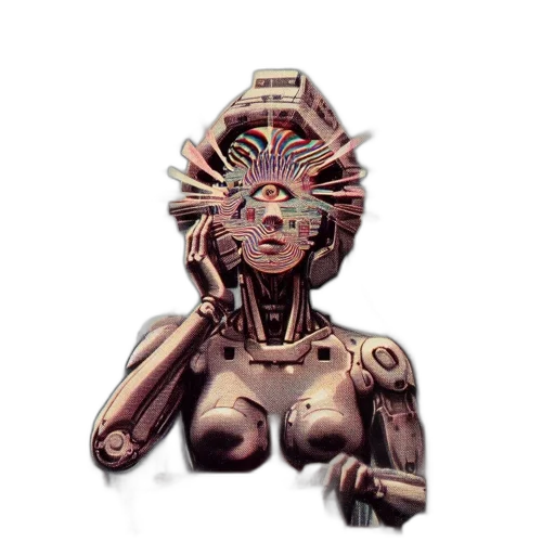 jewelry, mask, robot, crown transparent PNG cut-out