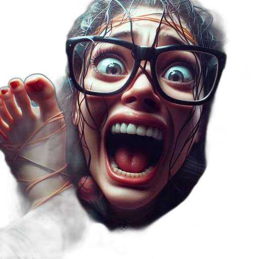 mask, face, hair, creature transparent PNG cut-out