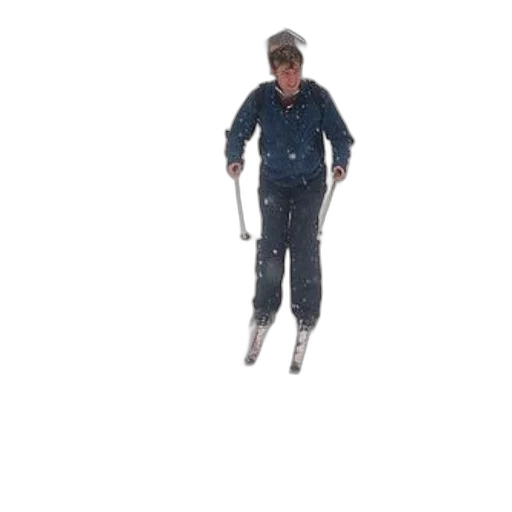 staff, jacket, hat, robot transparent PNG cut-out