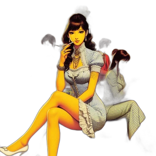 staff, dress, concept art, comic book art transparent PNG cut-out
