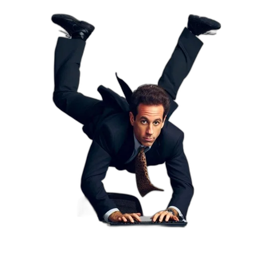 jacket, creature, man, wearing transparent PNG cut-out