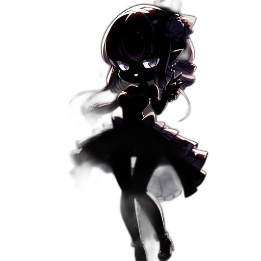 dress, weapon, mask, staff transparent PNG cut-out