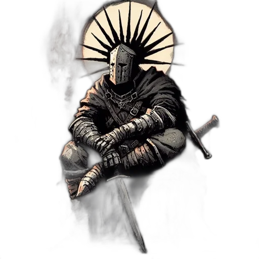 sword, staff, weapon, fantasy art transparent PNG cut-out