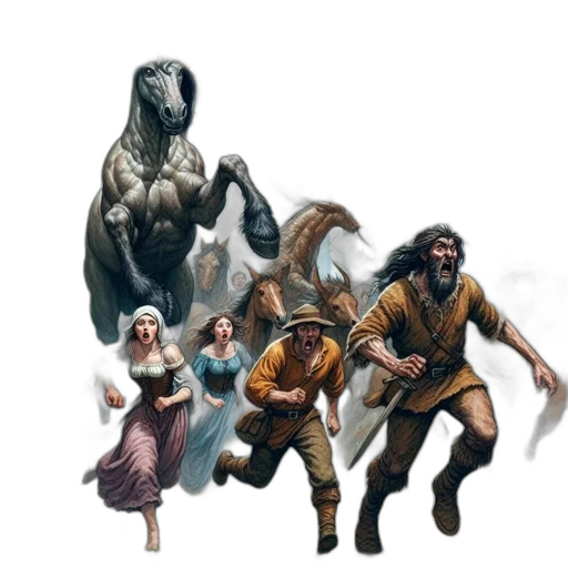 dragon, creature, animal, concept art transparent PNG cut-out