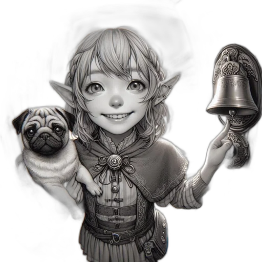 staff, fantasy art, concept art, photorealistic transparent PNG cut-out