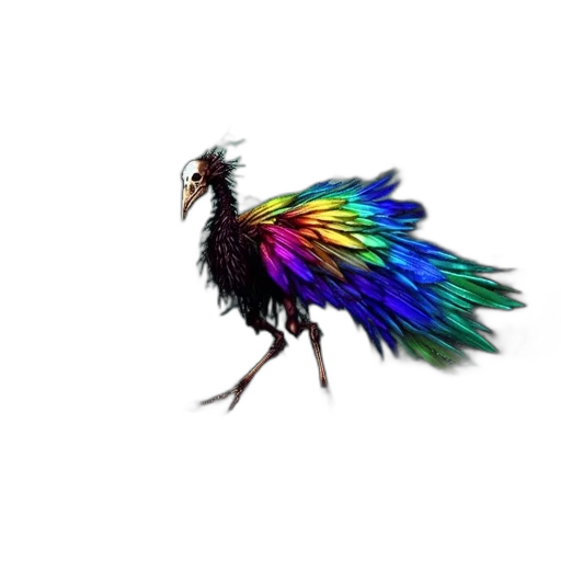 animal, dragon, creature, staff transparent PNG cut-out