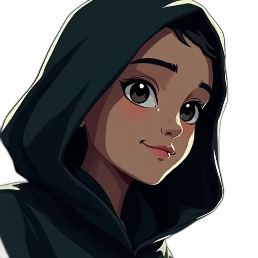 face, jacket, staff, pixel art transparent PNG cut-out