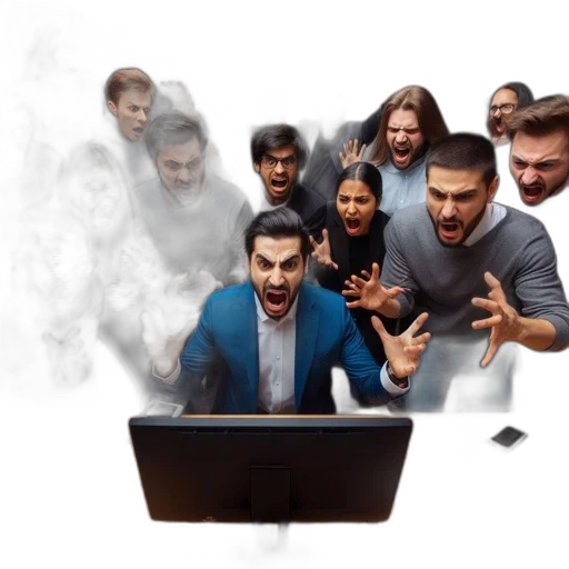concept art, office, scene, portrays transparent PNG cut-out