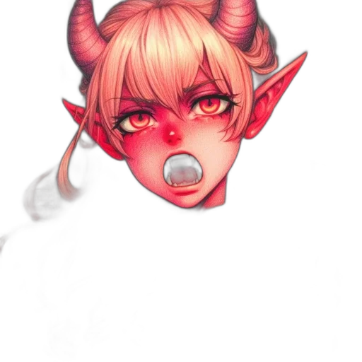 mask, face, dragon, staff transparent PNG cut-out