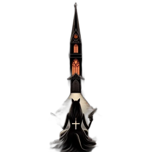 sword, weapon, staff, dress transparent PNG cut-out