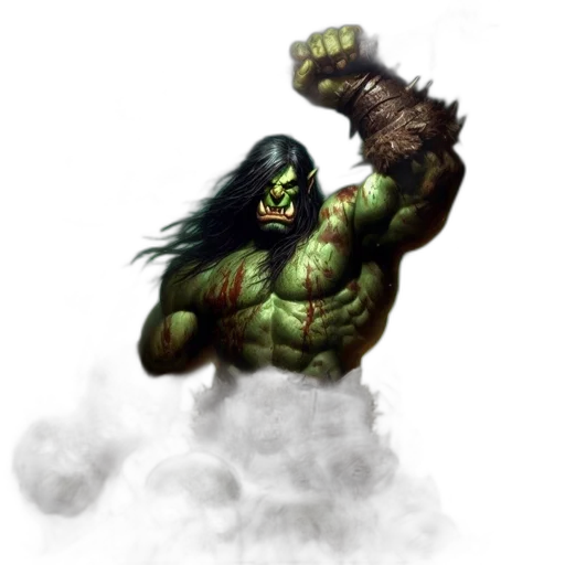creature, fantasy art, concept art, comic book art transparent PNG cut-out