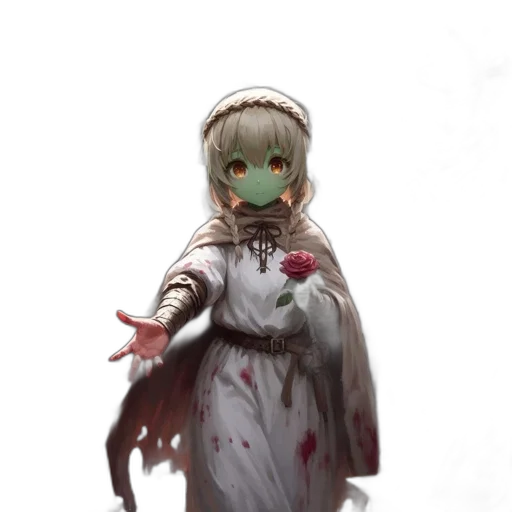 staff, mask, creature, face transparent PNG cut-out
