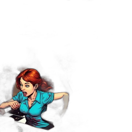 staff, comic book art, concept art, cartoon transparent PNG cut-out