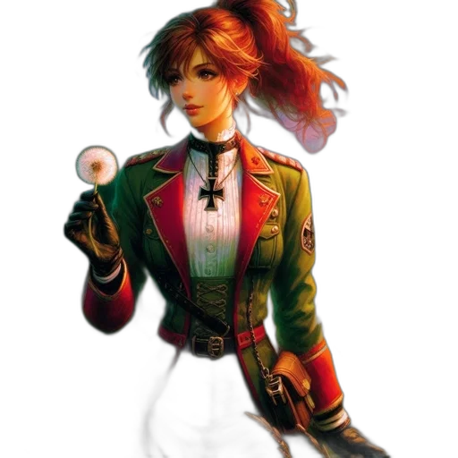 staff, jacket, weapon, concept art transparent PNG cut-out