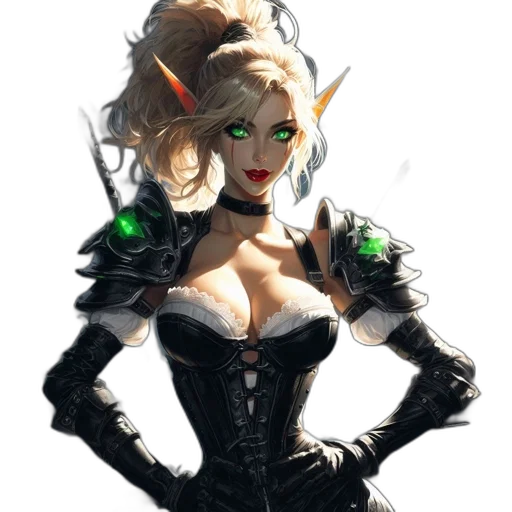 staff, dress, mask, fantasy art transparent PNG cut-out