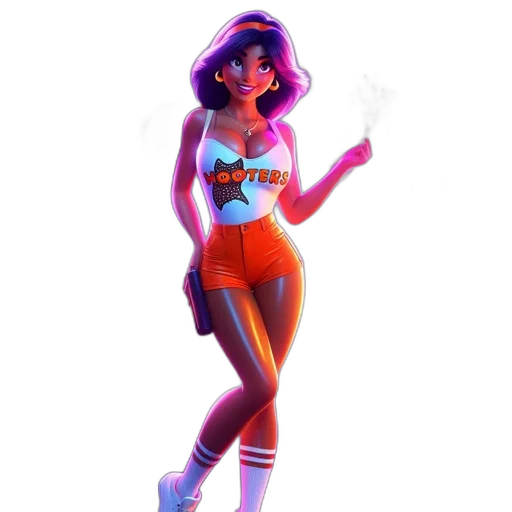 dress, staff, concept art, comic book art transparent PNG cut-out