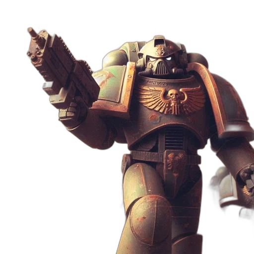 robot, weapon, concept art, 3d render transparent PNG cut-out