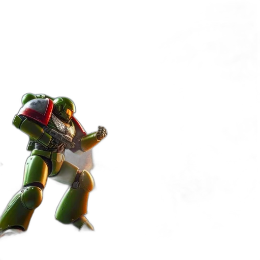 robot, weapon, sword, 3d render transparent PNG cut-out
