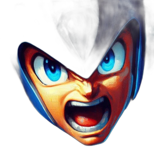 face, mask, weapon, robot transparent PNG cut-out