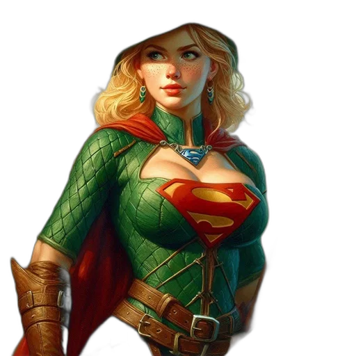 comic book art, fantasy art, concept art, photorealistic transparent PNG cut-out