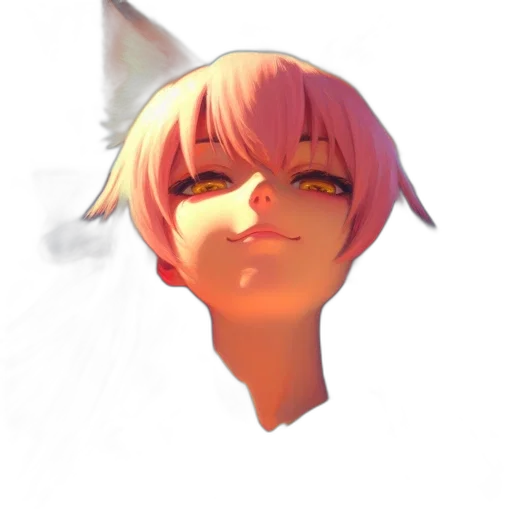 face, staff, mask, creature transparent PNG cut-out