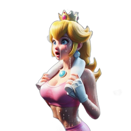 crown, dress, face, concept art transparent PNG cut-out
