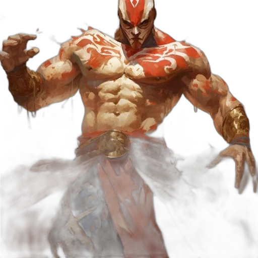 mask, concept art, fantasy art, comic book art transparent PNG cut-out