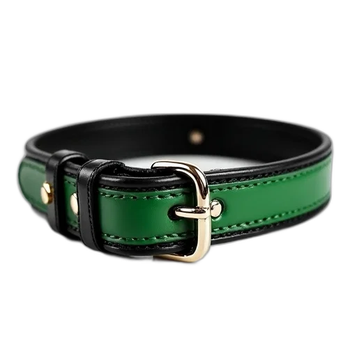 jewelry, green, black, leather transparent PNG cut-out