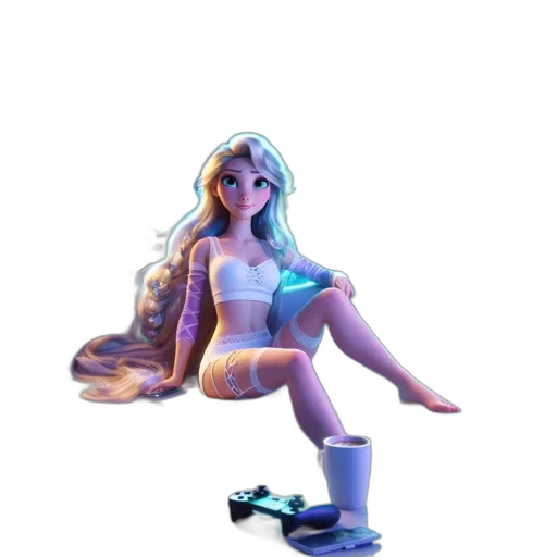 dress, robot, weapon, shoes transparent PNG cut-out