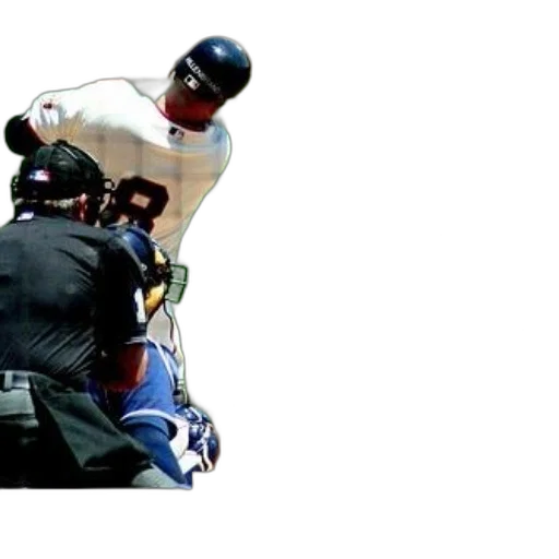 baseball, player, swinging, his transparent PNG cut-out