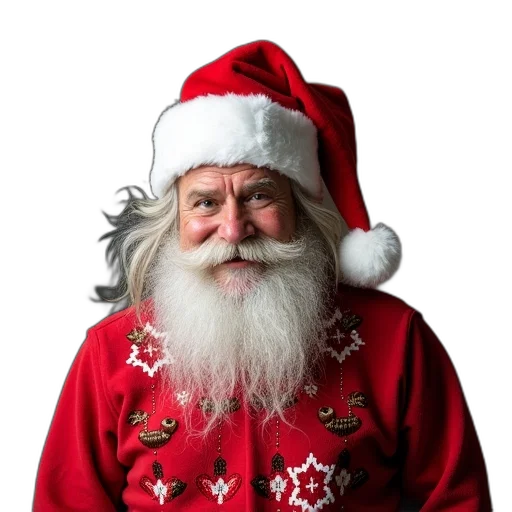 soprano, christmas, sweatshirt, santa transparent PNG cut-out