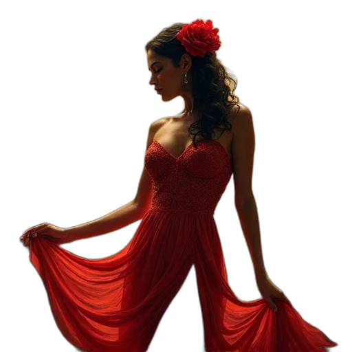 dress, jewelry, crown, photorealistic transparent PNG cut-out