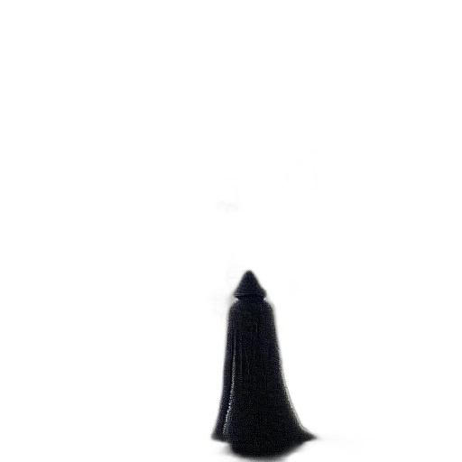 dress, hat, umbrella, staff transparent PNG cut-out