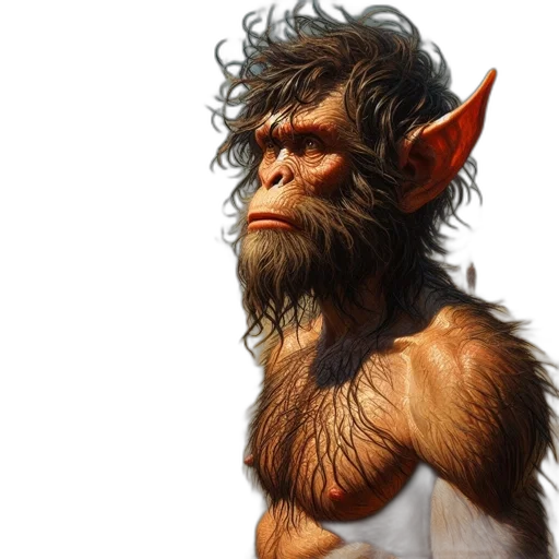concept art, fantasy art, photorealistic, 3d render transparent PNG cut-out