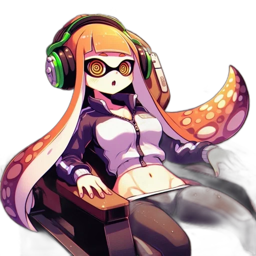weapon, jacket, dress, staff transparent PNG cut-out